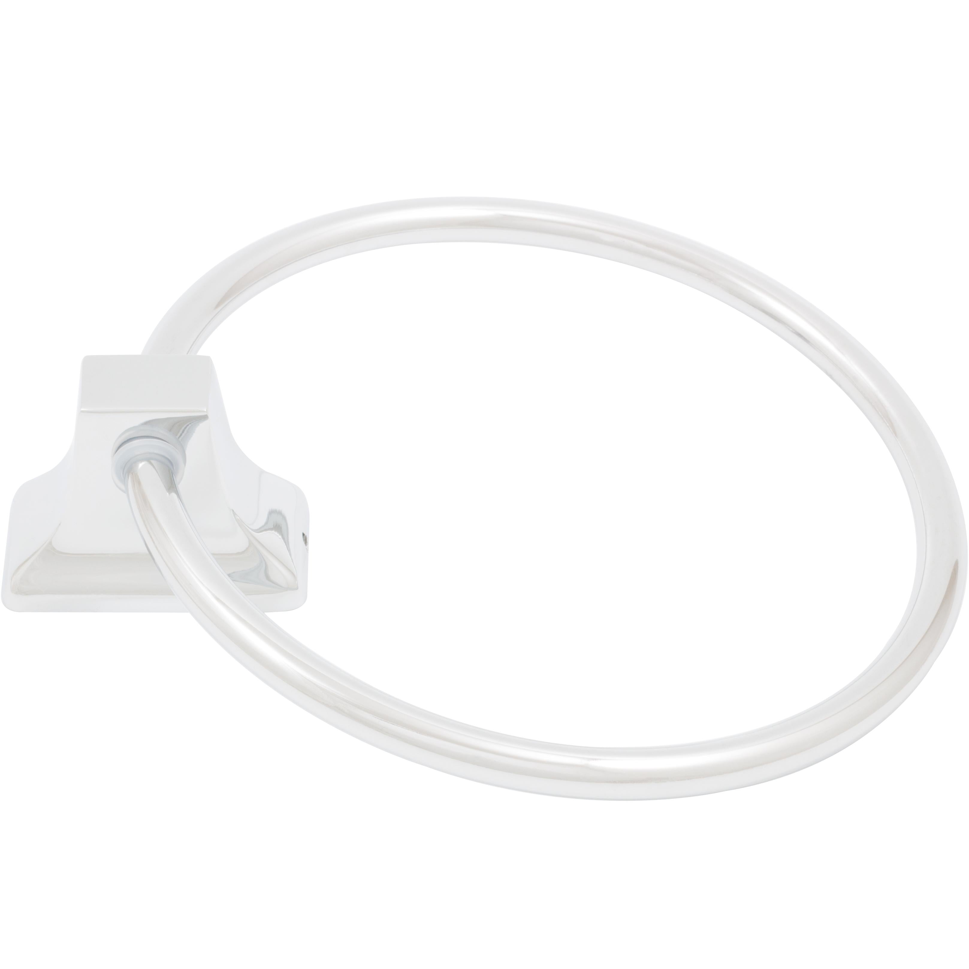 Stone Harbor Hardware Lakewood Towel Ring, Polished Chrome
