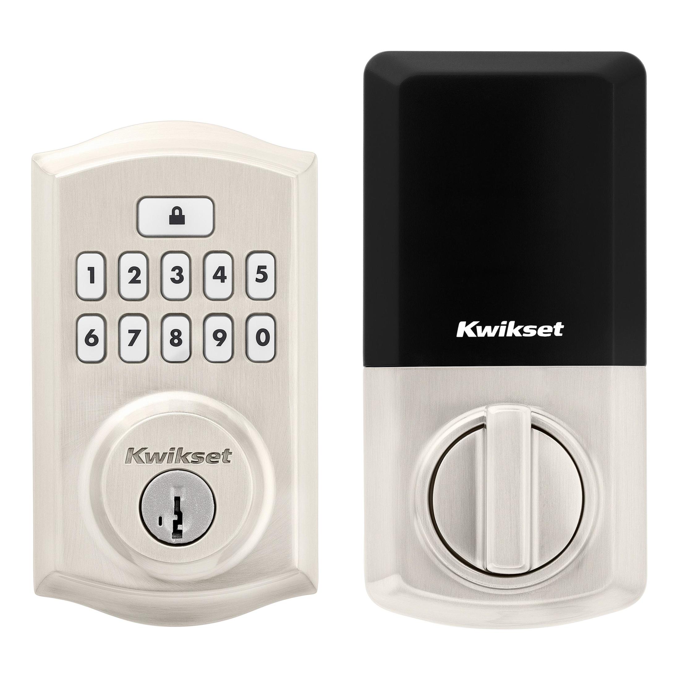 260 TRL 15 SMT RBP RCALFD Traditional SmartCode Keypad Deadbolt - Satin Nickel