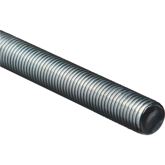 4000BC 1" -8 x 72" Steel Threaded Rod - Zinc Plated