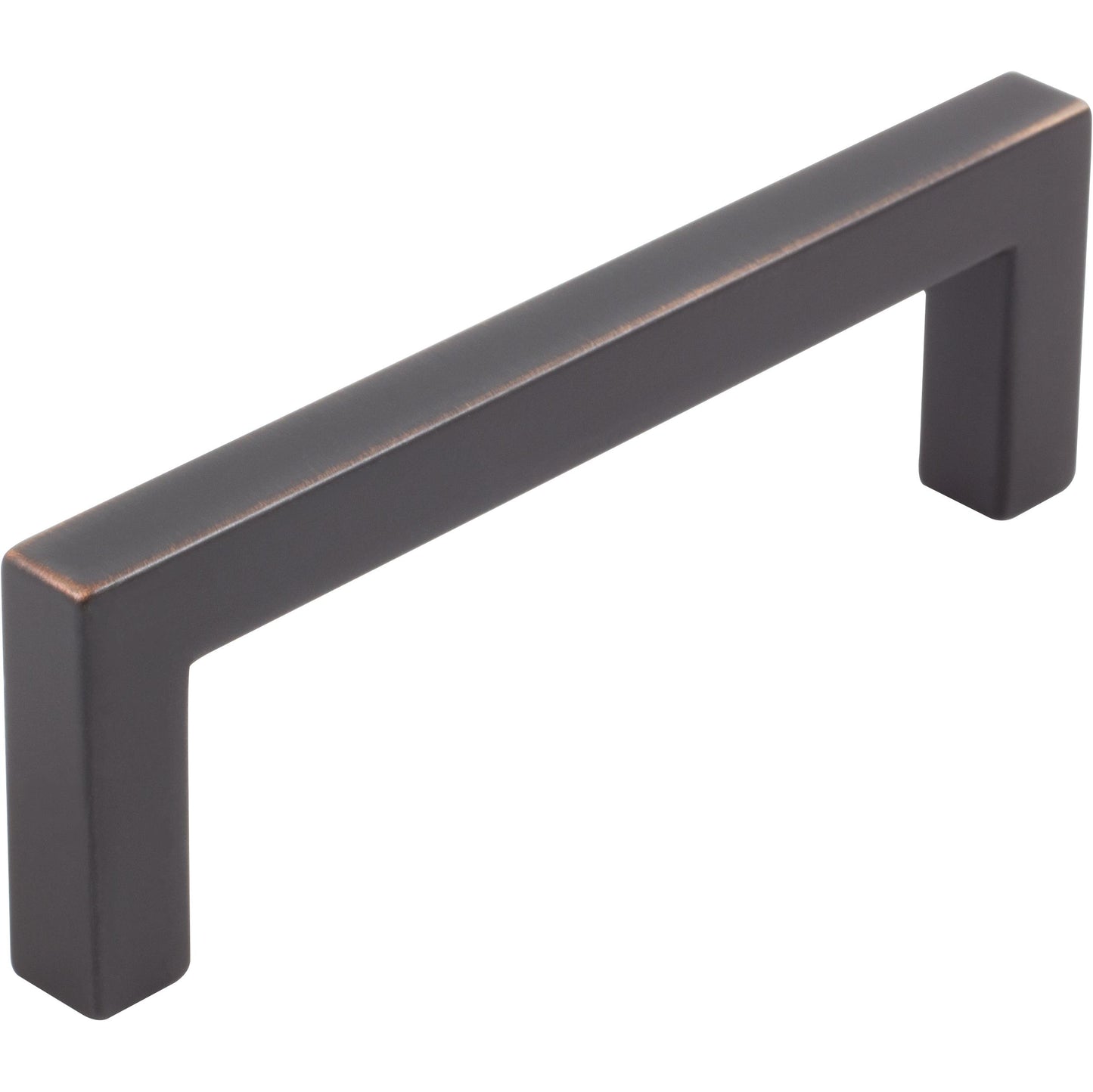 Stone Harbor Hardware Contemporary Square Cabinet Pull, 96 Millimeters, Zinc Base Material, Vintage Bronze
