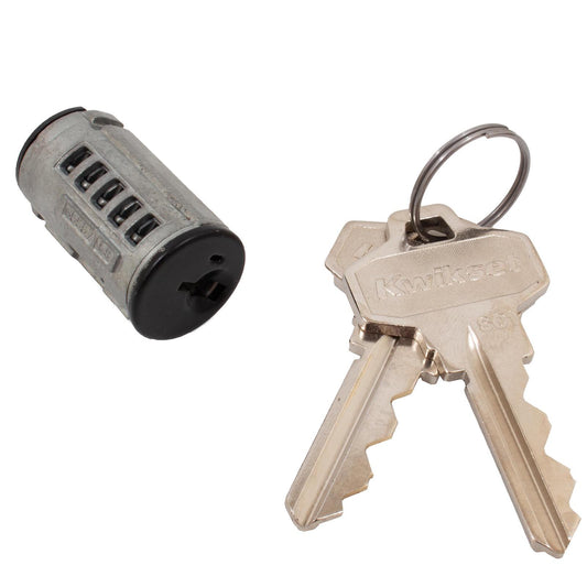 85172-001 SmartKey SC1 Cylinder for Knob / Lever Half Round Chassis and Lever Electronics (65849) - Black