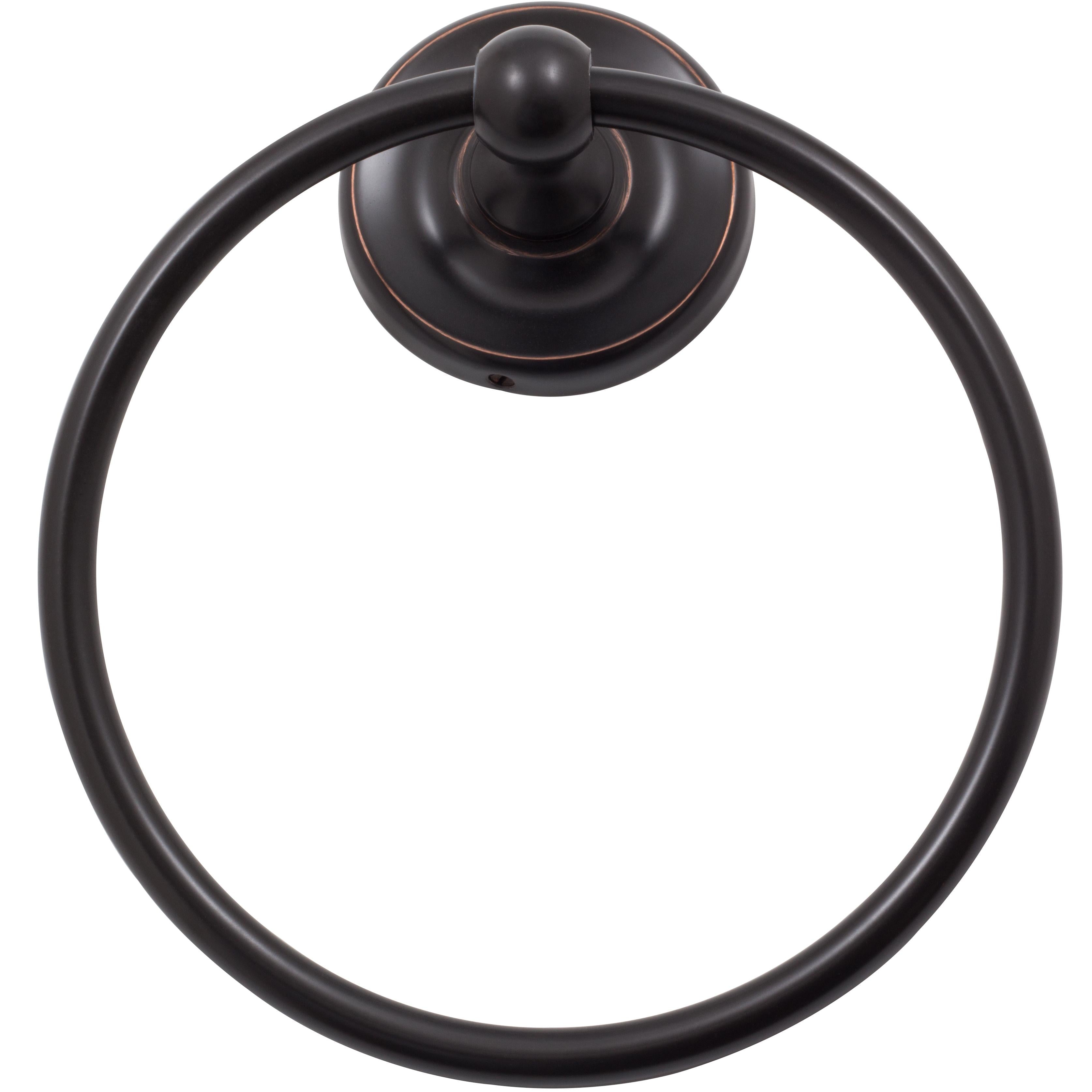 Portland Towel Ring - Matte Black
