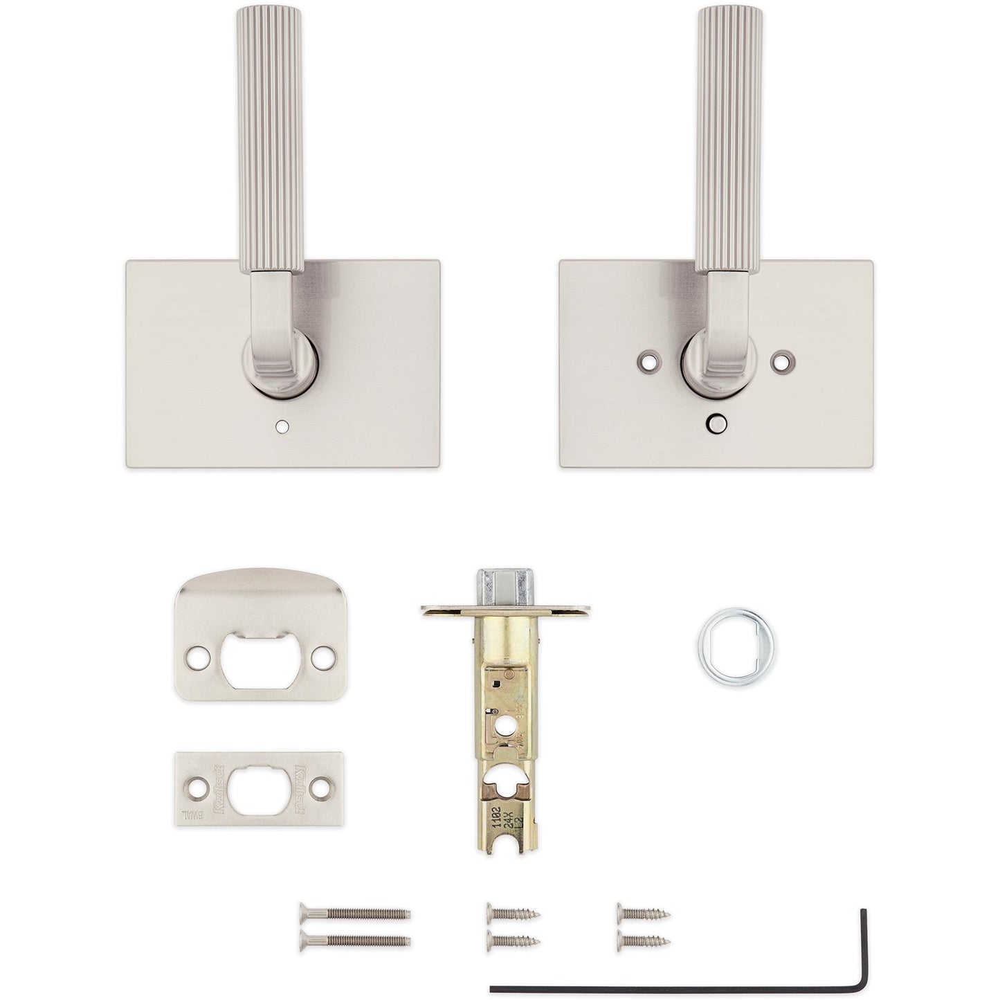 730MAL RCT 15 6AL RCS Mirada Privacy - Satin Nickel