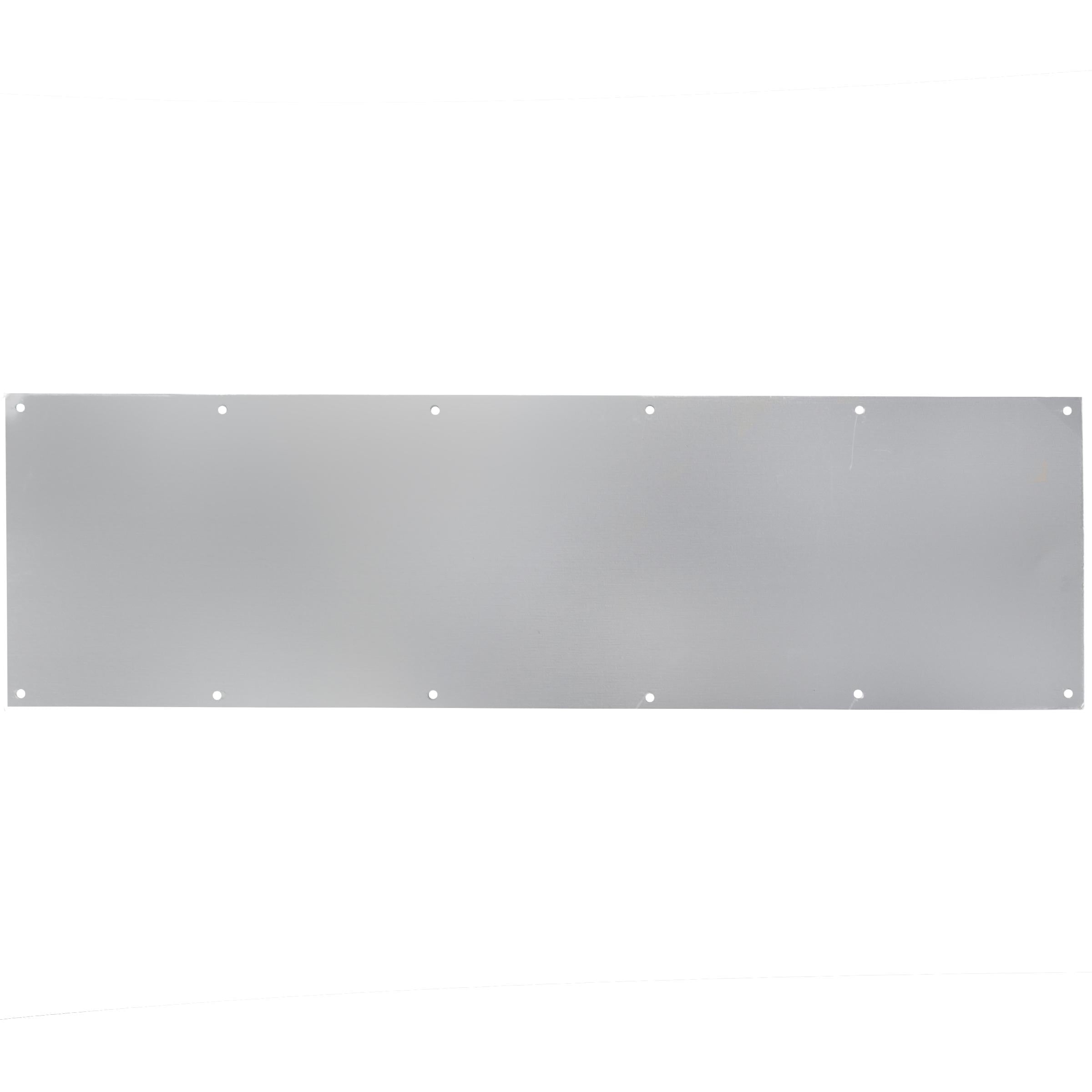 Kick Plate with Screws, 10" x 34"