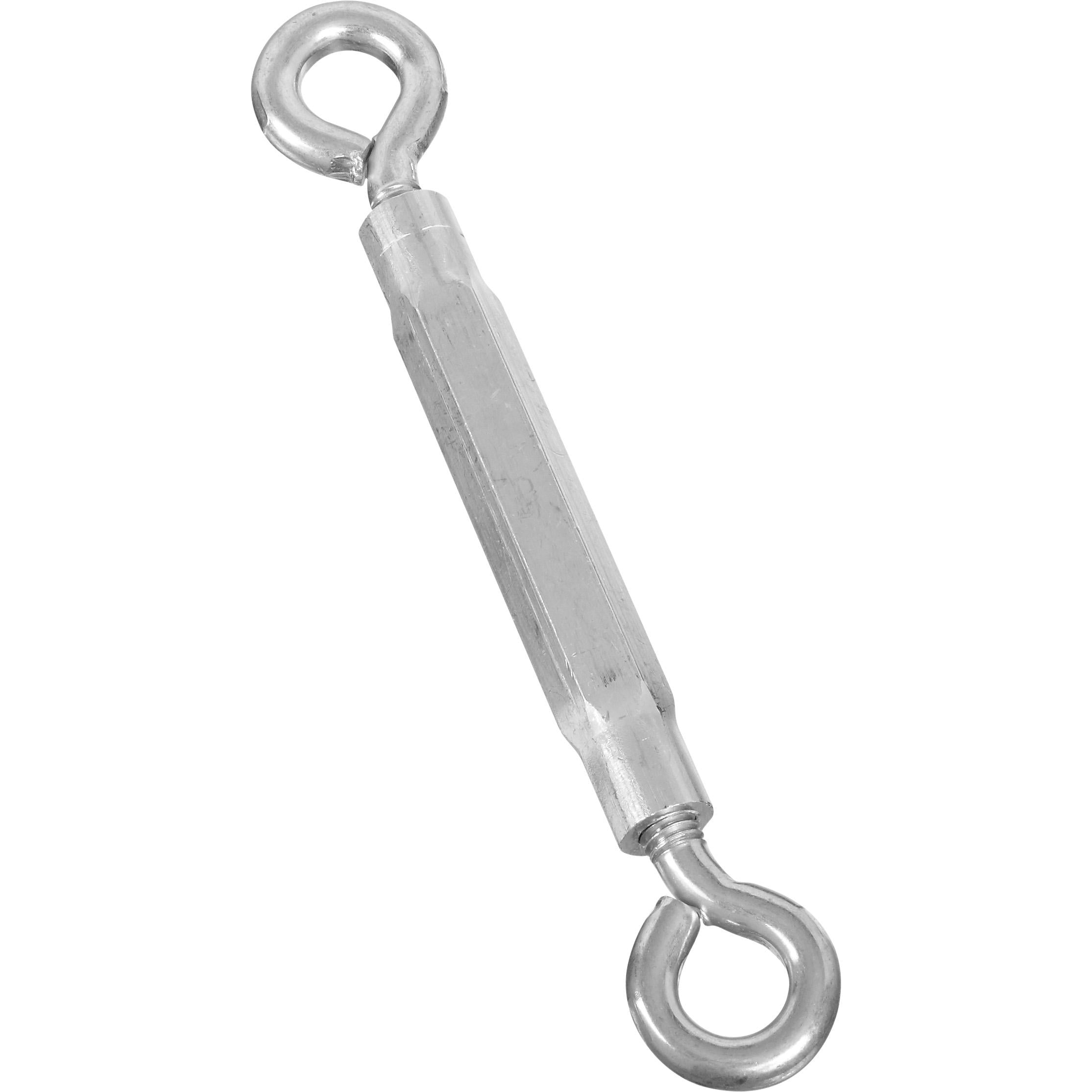2170BC 3/8" x 10-1/2" Eye / Eye Turnbuckle - Zinc Plated