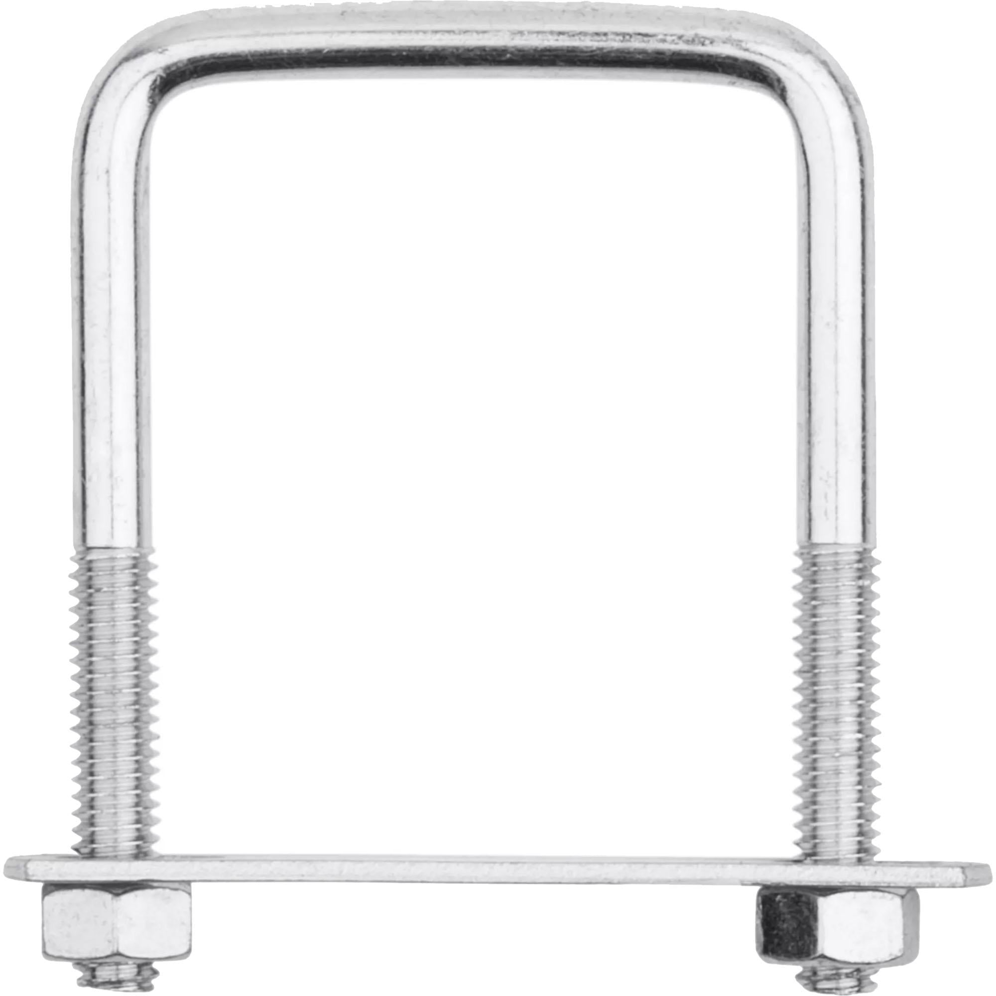 2192BC #533-5/16" x 2" x 3" Square U-Bolt - Zinc Plated