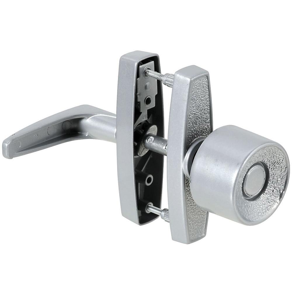 National Hardware - V1307 Universal Knob Latch without Key - Silver