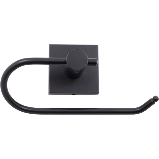 Vienna Euro Paper Holder - Matte Black