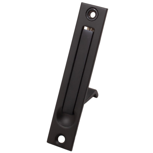 Stone Harbor Hardware Edge Pull, 3-7/8" x 3/4", Matte Black