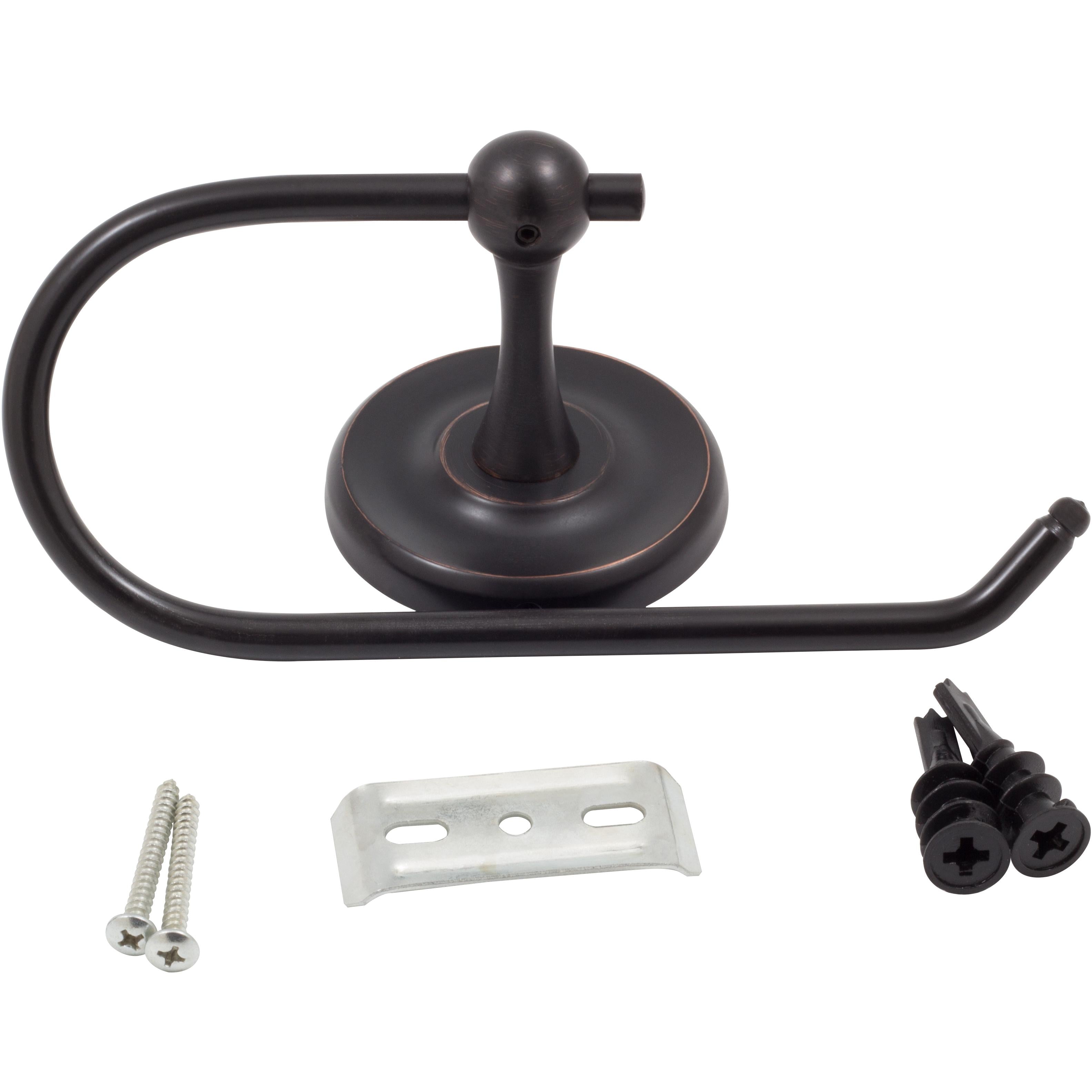 Portland Euro Paper Holder - Matte Black