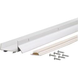 06403 - Aluminum U-Shape Screw-On Under Door Seal, 36 Inches, White