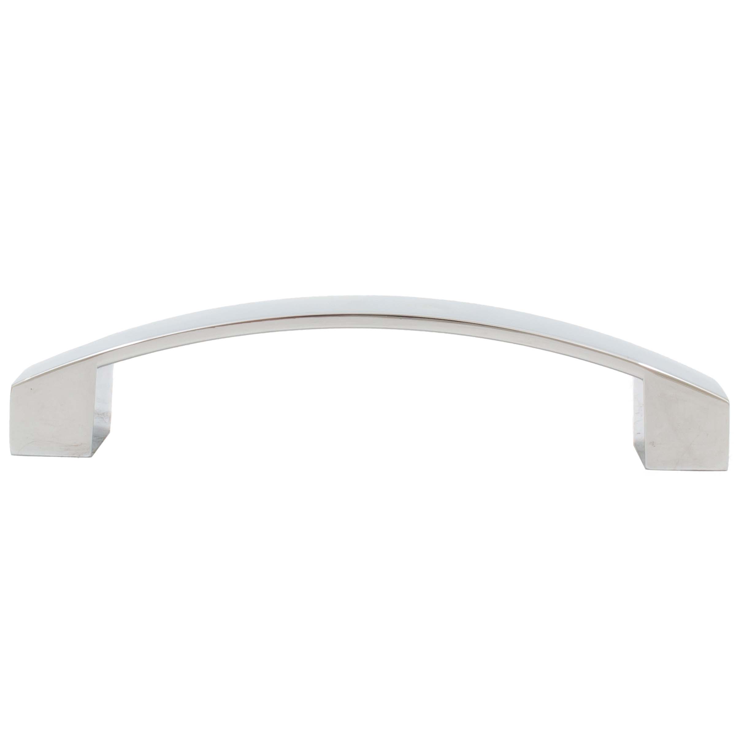 Stone Harbor Hardware Zephyr Cabinet Pull, 96 Millimeters, Polished Chrome