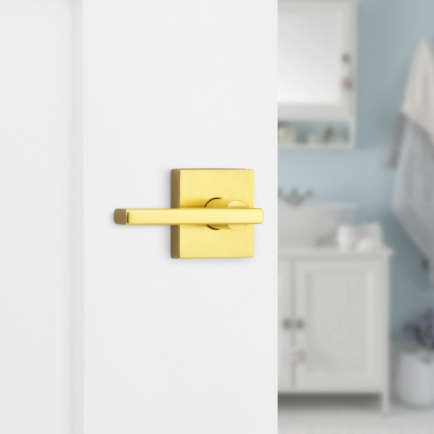 730HFL SQT 4 CP Halifax Privacy - Satin Brass