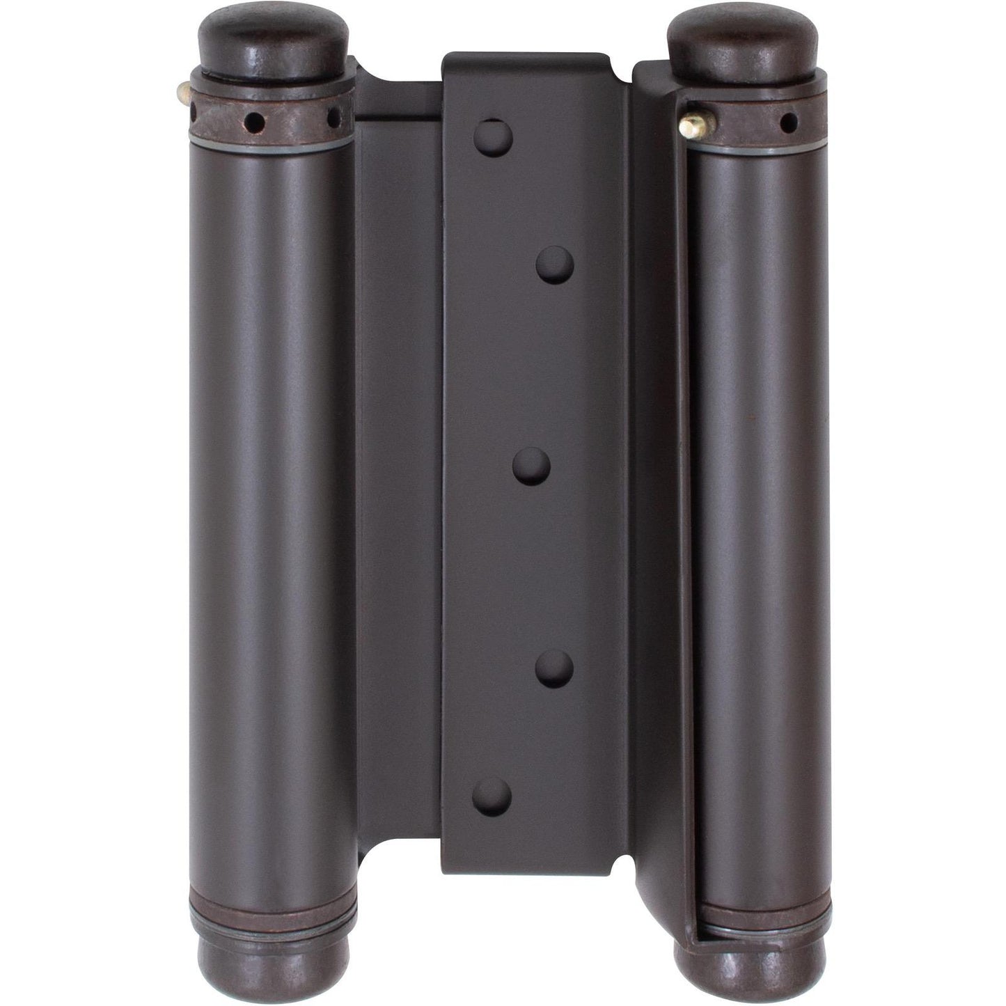 Stone Harbor Hardware Heavy-Duty Double Acting Spring Hinge, 6 Inches, Fits Doors 1-1/4" to 1-3/4" Thick, 1-Pack, Oil-Rubbed Bronze
