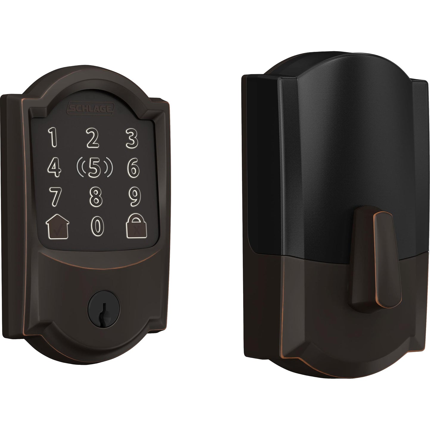 Encode Plus Smart WiFi Deadbolt with Camelot Trim