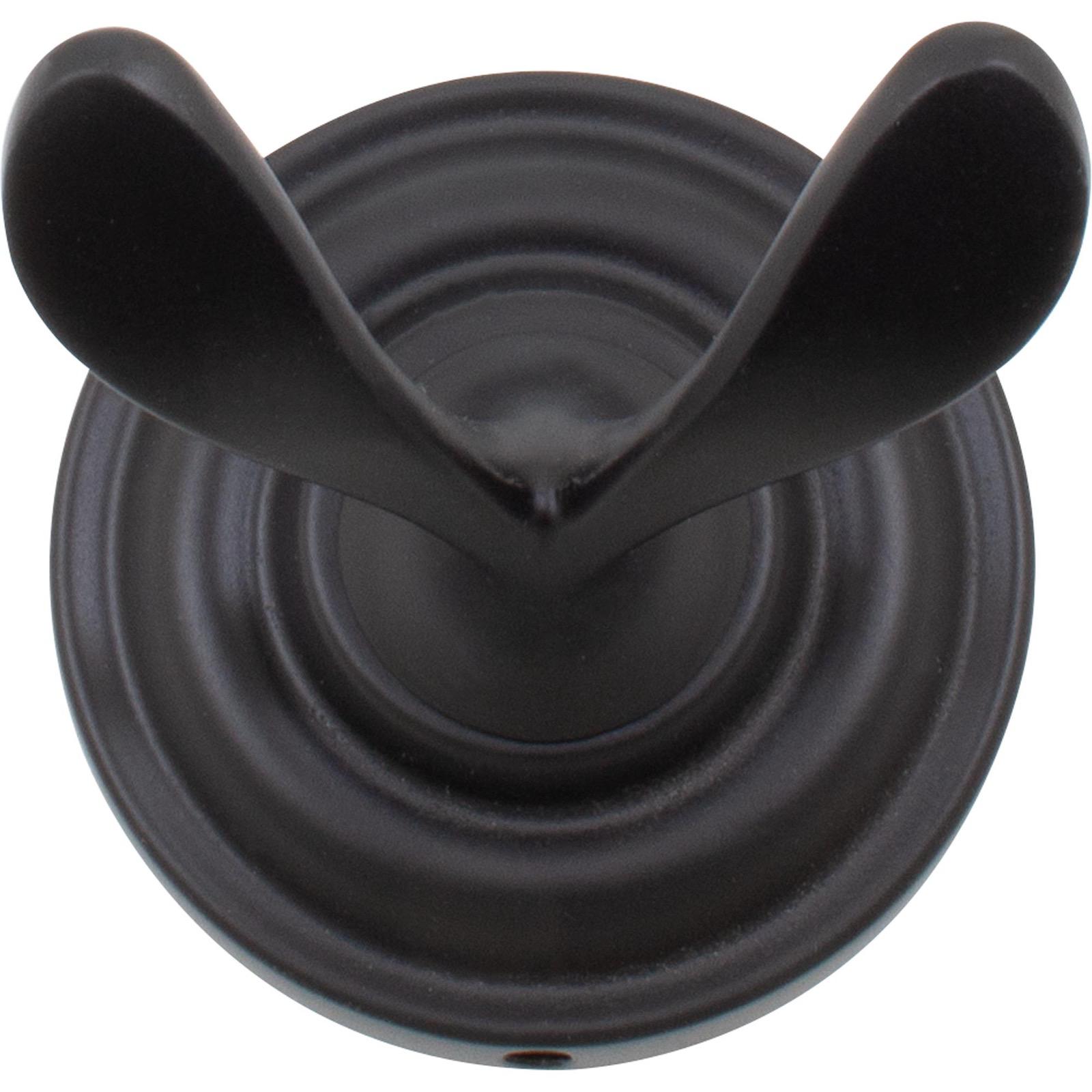 Stone Harbor Hardware Charlotte Robe Hook, Matte Black