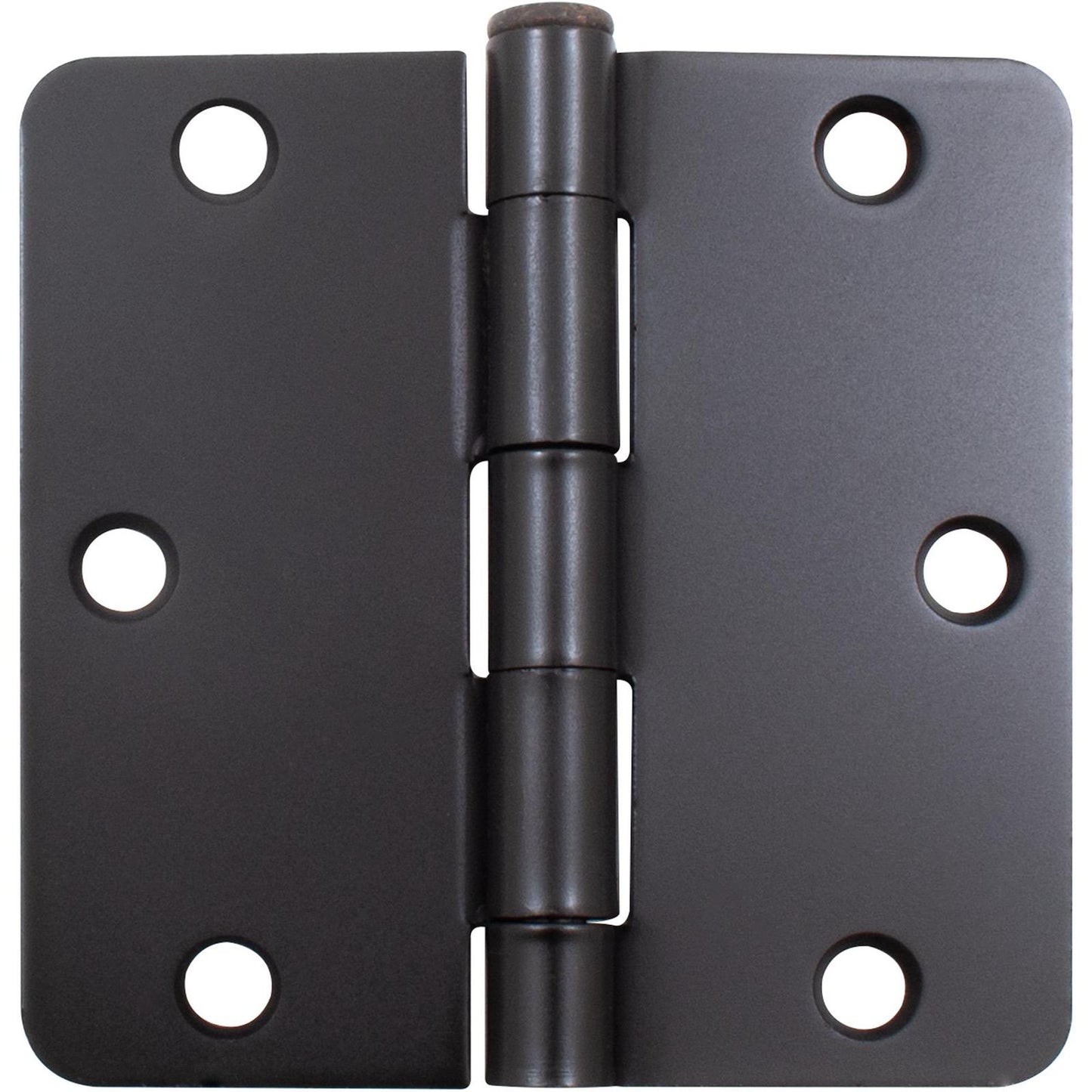 Stone Harbor Hardware Standard Hinge, 3-1/2 Inches, 1/4" Radius Corner, Bulk Pack (100 Each), Oil-Rubbed Bronze