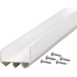 06528 - Vinyl U-Shape Screw-On Under Door Seal, 36 Inches, White