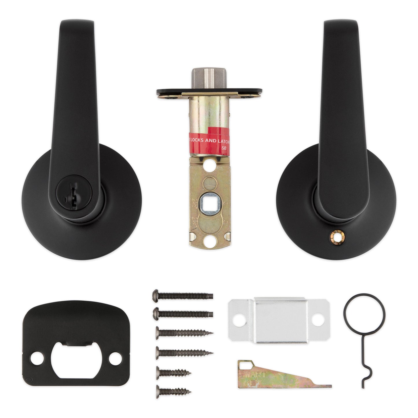 439CNL 514 SMT RCAL UL 3031 23155 LK Carson Storeroom Less Keys - Matte Black