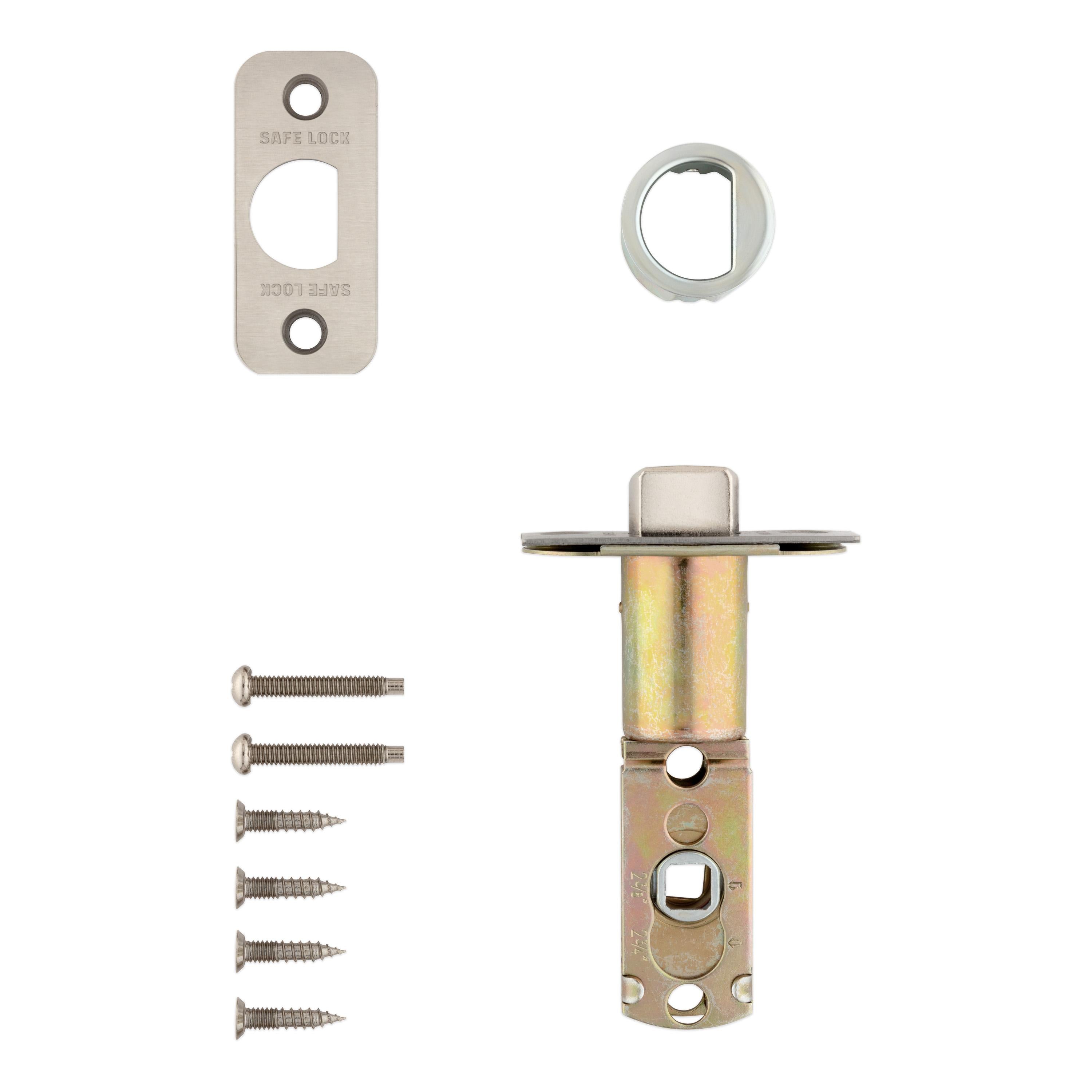 810000-436 6AL Plain Latch - Satin Nickel