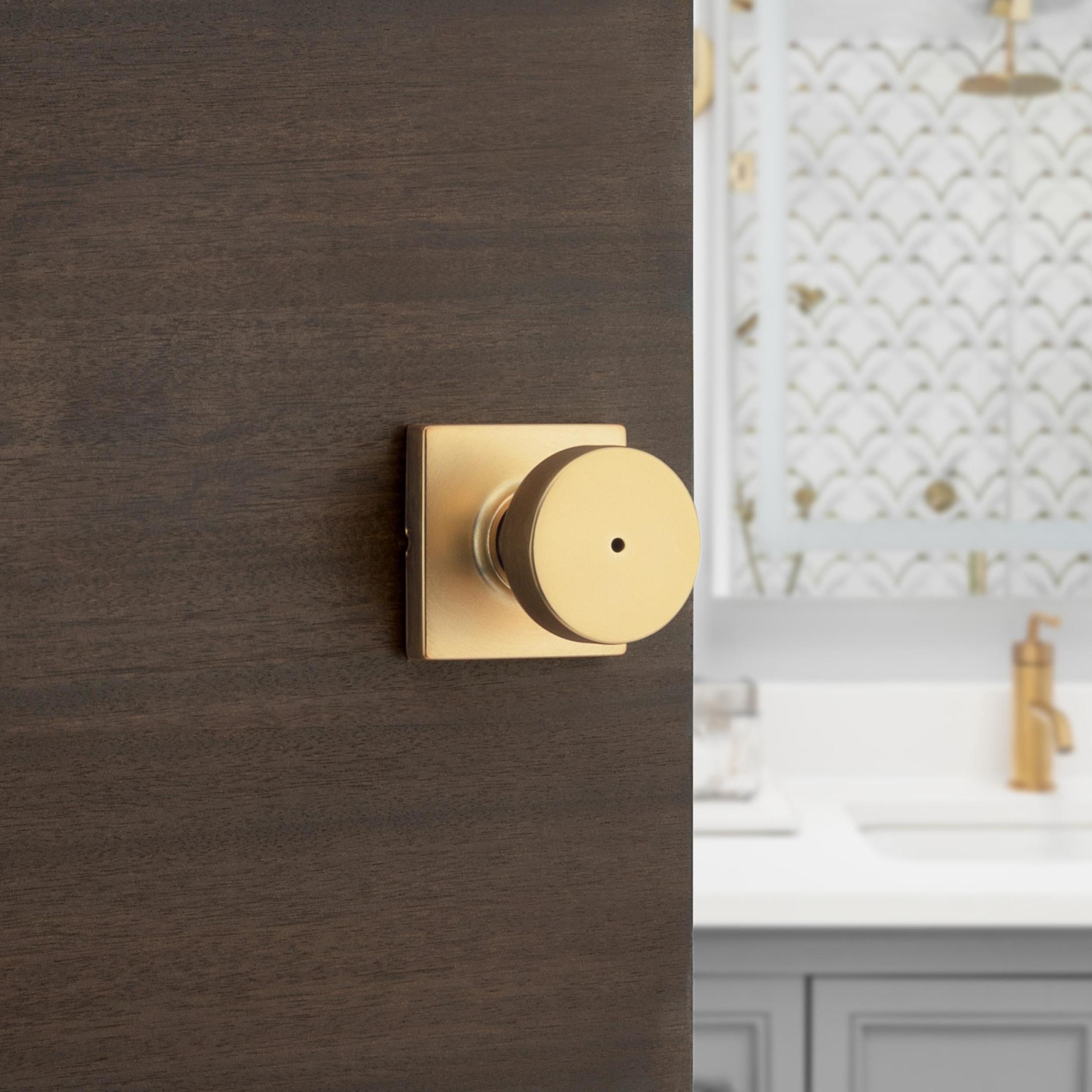 730PSK SQT 4 CP Pismo Privacy - Satin Brass