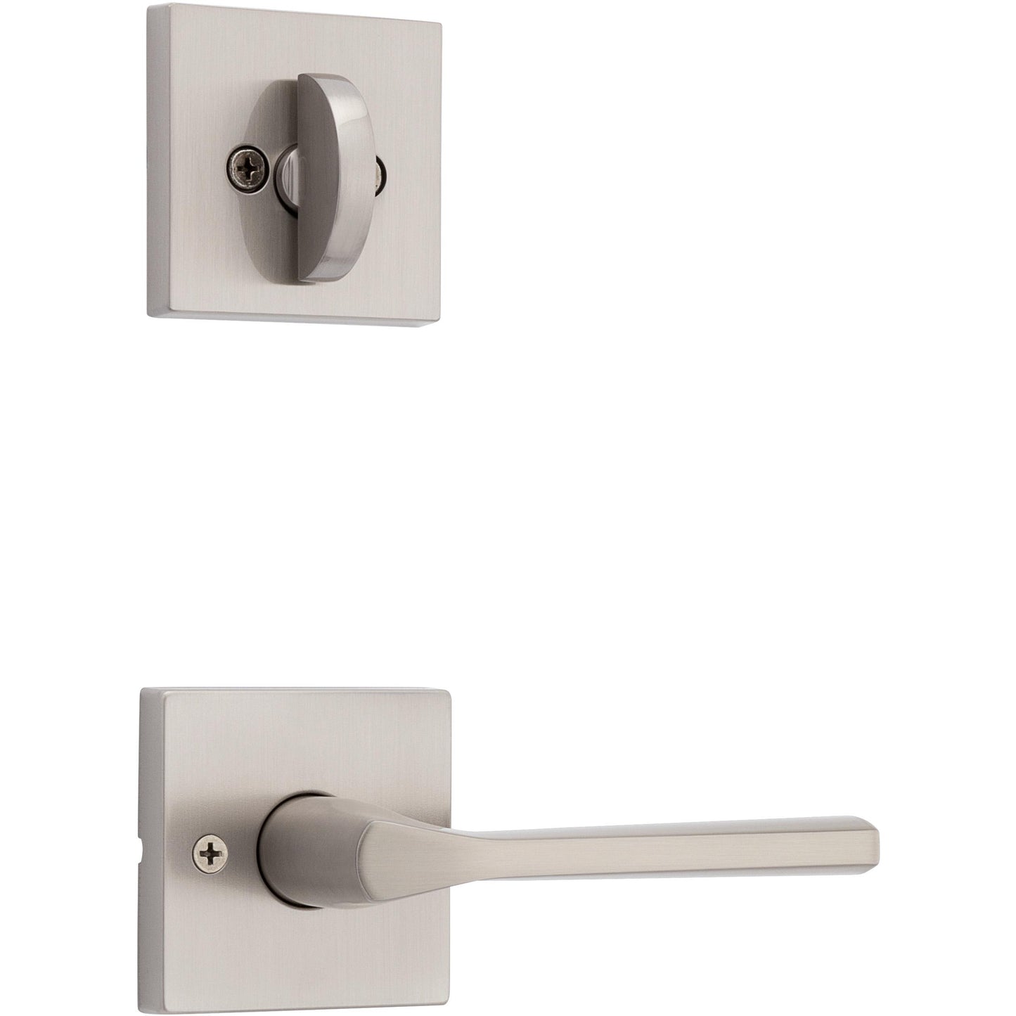 966LSL SQT 15 UNIV Lisbon Trim Pack for 687 / 800 Handlesets - Satin Nickel