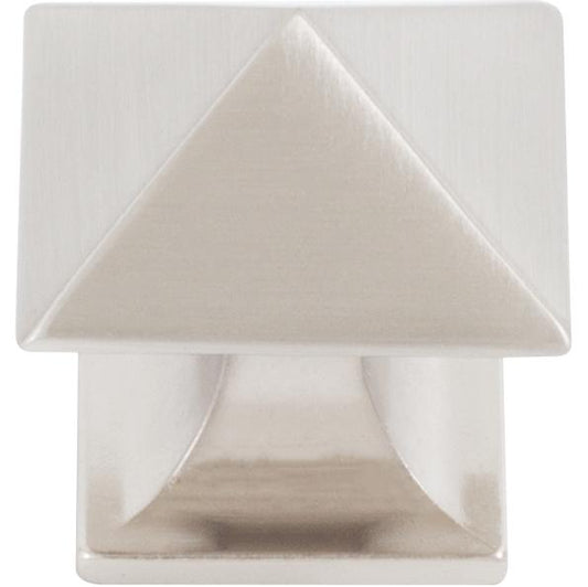 Stone Harbor Hardware Livingstone Cabinet Knob, 1-1/4 Inches, Satin Nickel