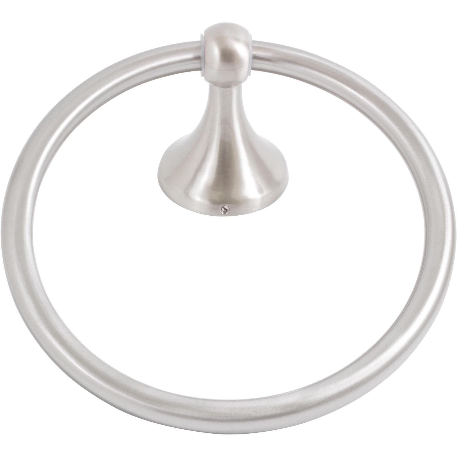 Stone Harbor Hardware Coastal Towel Ring, Satin Nickel