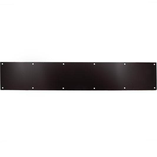 Stone Harbor Hardware Kick Plate with Screws, 6" x 34", Oil-Rubbed Bronze