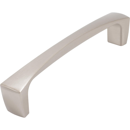 Stone Harbor Hardware Curtiss Cabinet Pull, 128 Millimeters, Satin Nickel