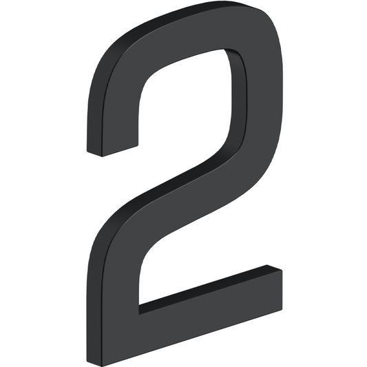 House Number 2 with Risers (E Series) - Matte Black