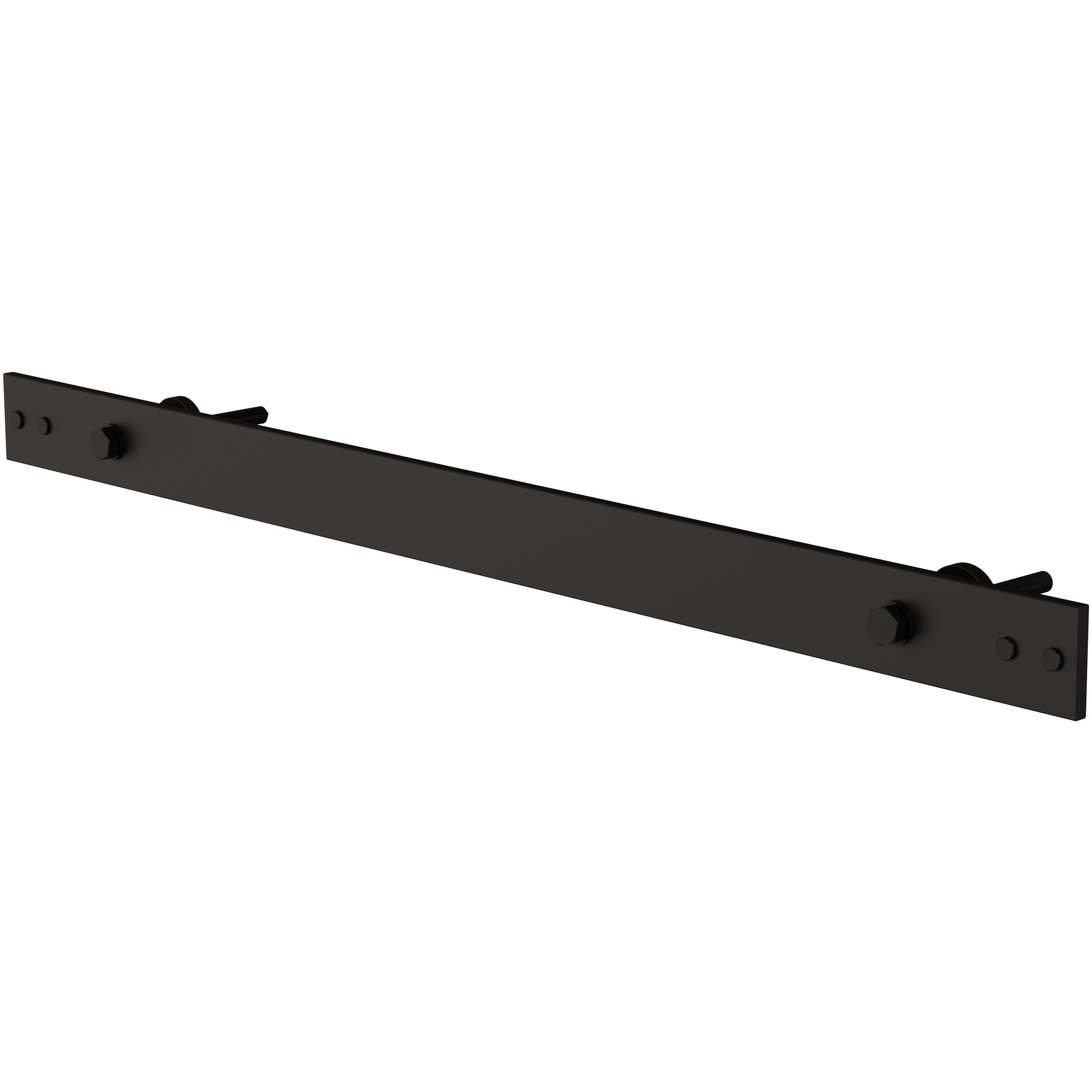 Stone Harbor Hardware Track Extension Kit, 24 Inches, Oil-Rubbed Bronze