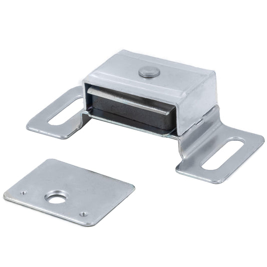 Stone Harbor Hardware Magnetic Catch, Single Magnet, Satin Aluminum