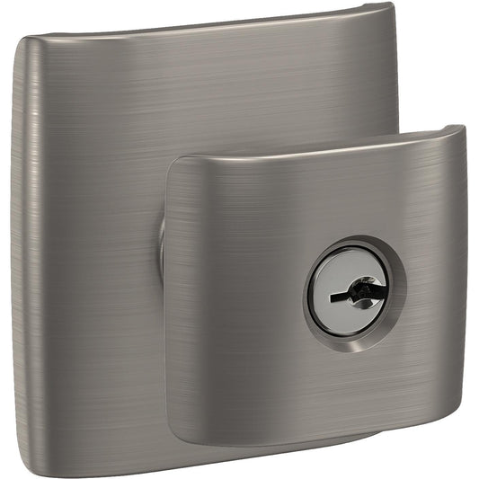 F51AGAN619DLT 16-211 10-063 K4 Ganton / Dalton Entry - Satin Nickel