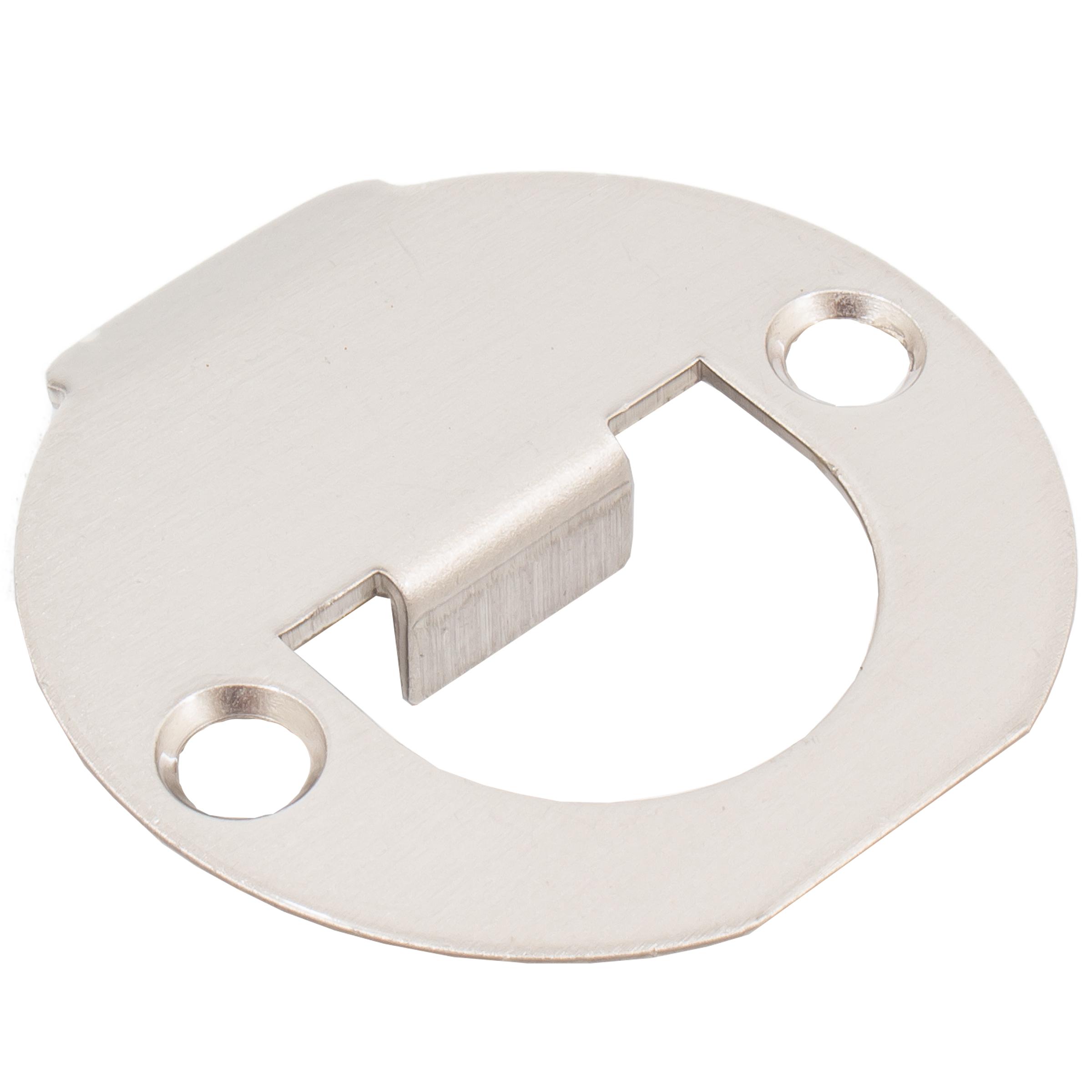 83929-006 1-3/4" Full Round Strike - Satin Nickel