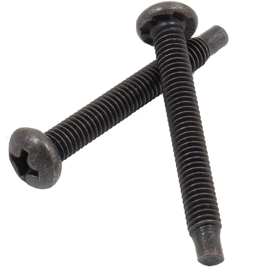 Stone Harbor Hardware Connecting Screws for Door Knob or Lever, Vintage Bronze