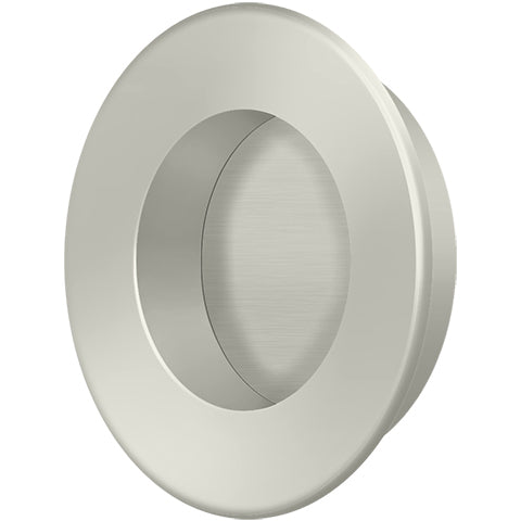 FP178U15 1-7/8" Round Flush Pull - Satin Nickel