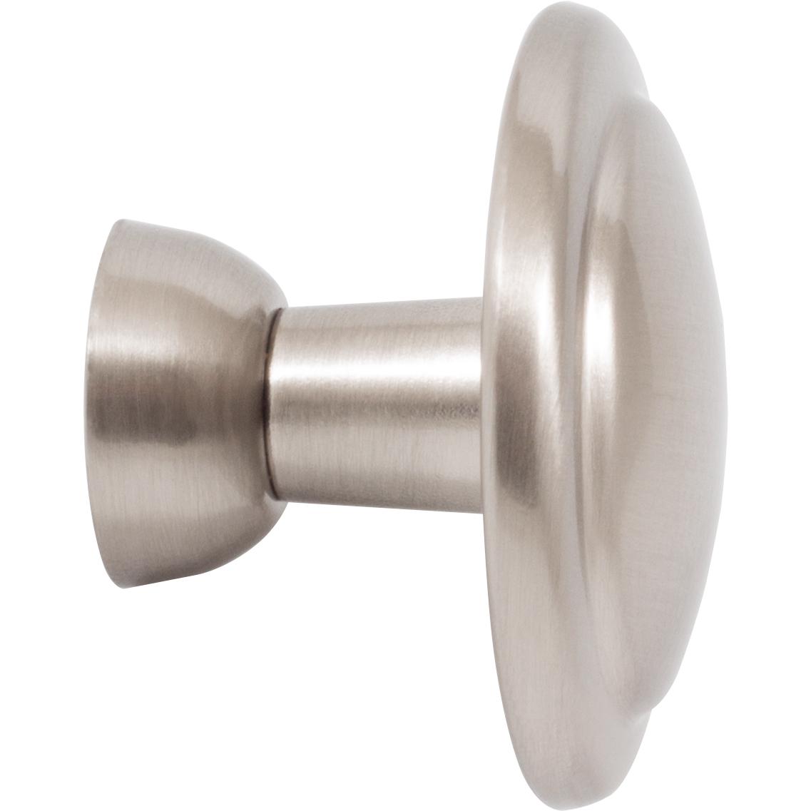 Stone Harbor Hardware Essential Cabinet Knob, 1-3/8 Inches, Satin Nickel
