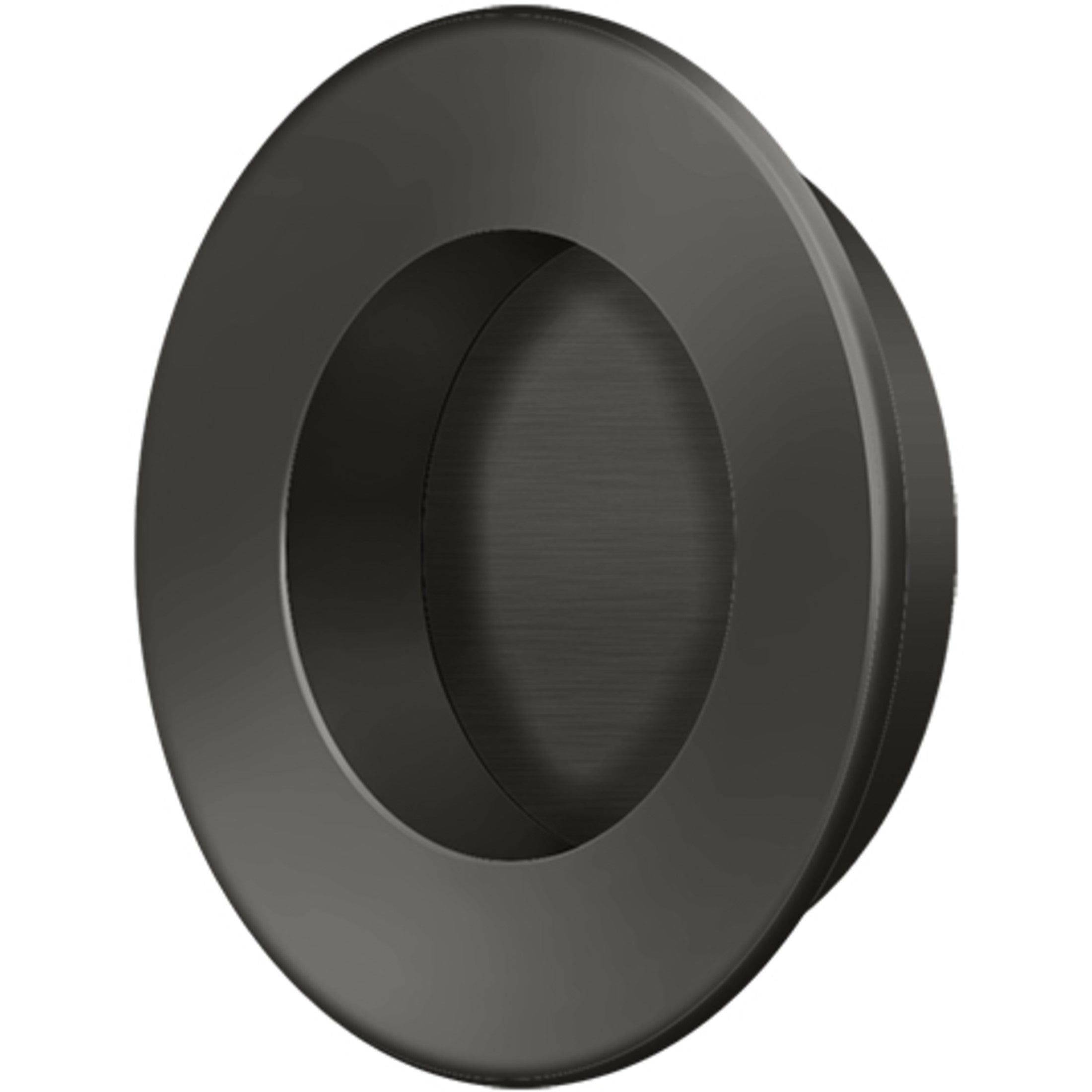 FP178U10B 1-7/8" Round Flush Pull - Oil-Rubbed Bronze