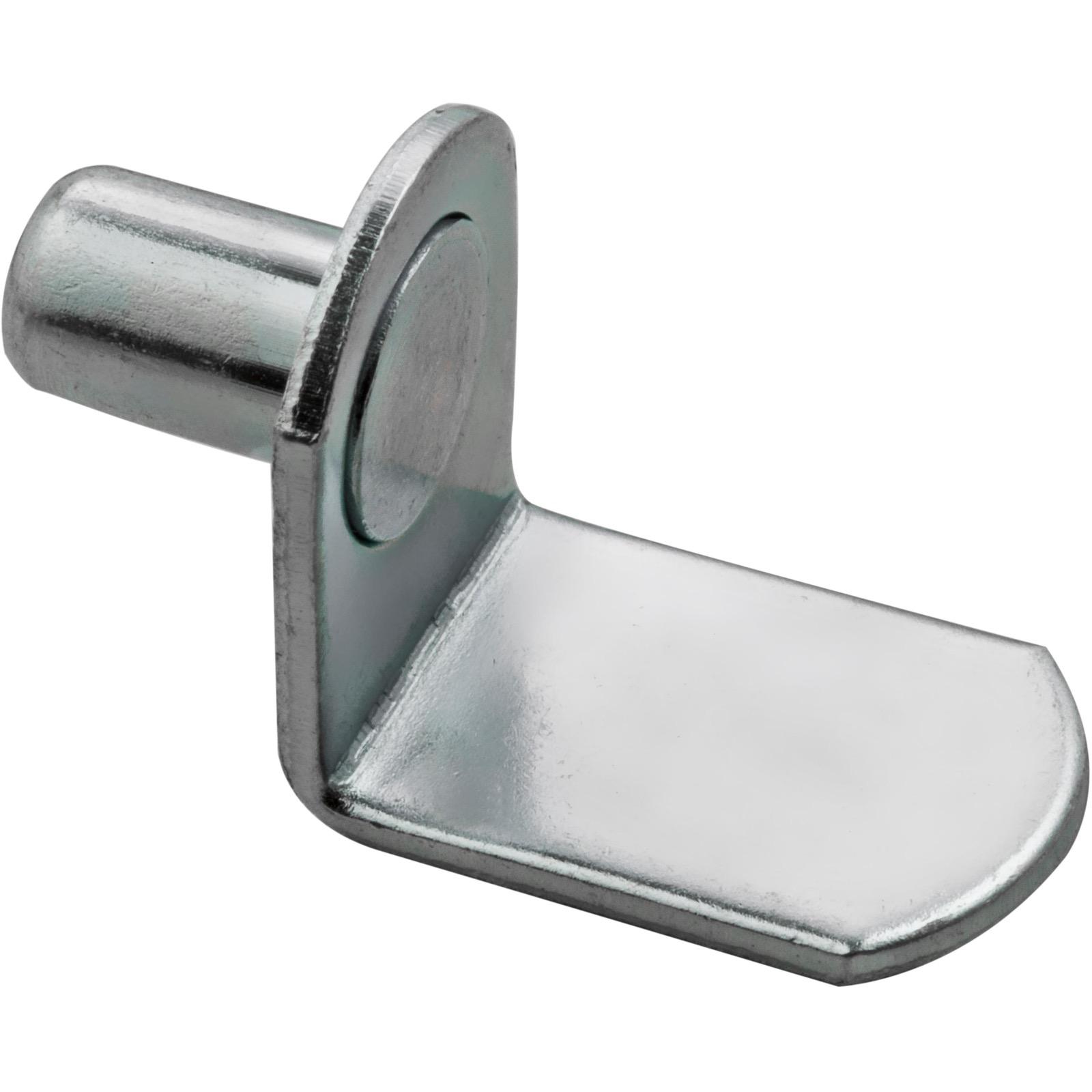 National Hardware - V159 Metal Shelf Supports with 1/4" Shank 8/pk - Zinc Plated