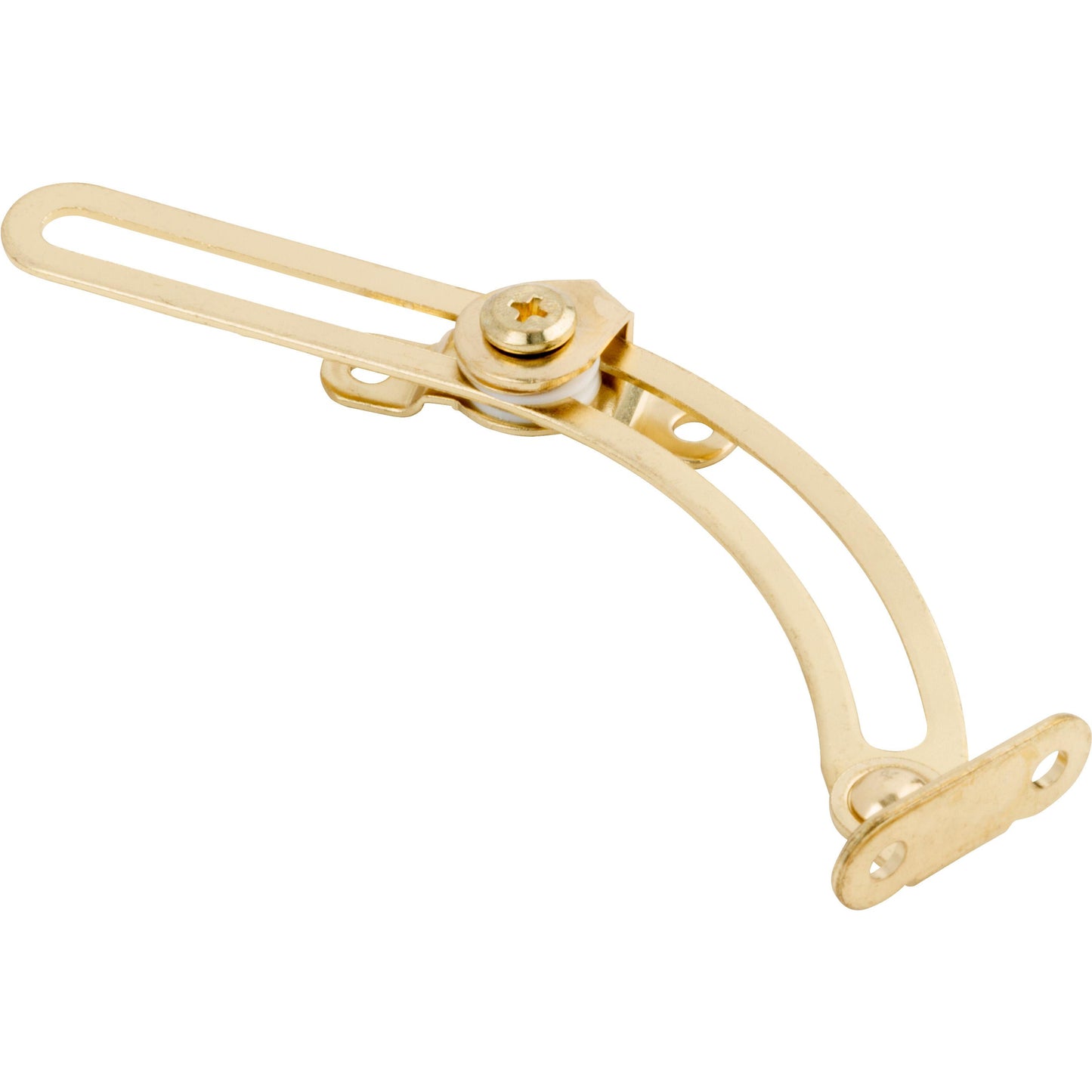 V1892R Friction Lid Support - Polished Brass