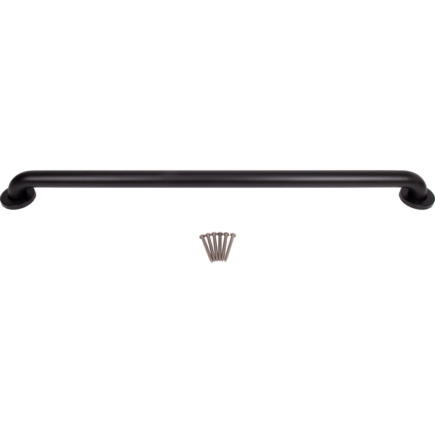 Stone Harbor Hardware Grab Bar, 36 Inches, 1-1/2" Diameter, 1-1/2" Wall Clearance, Concealed Screws, Matte Black