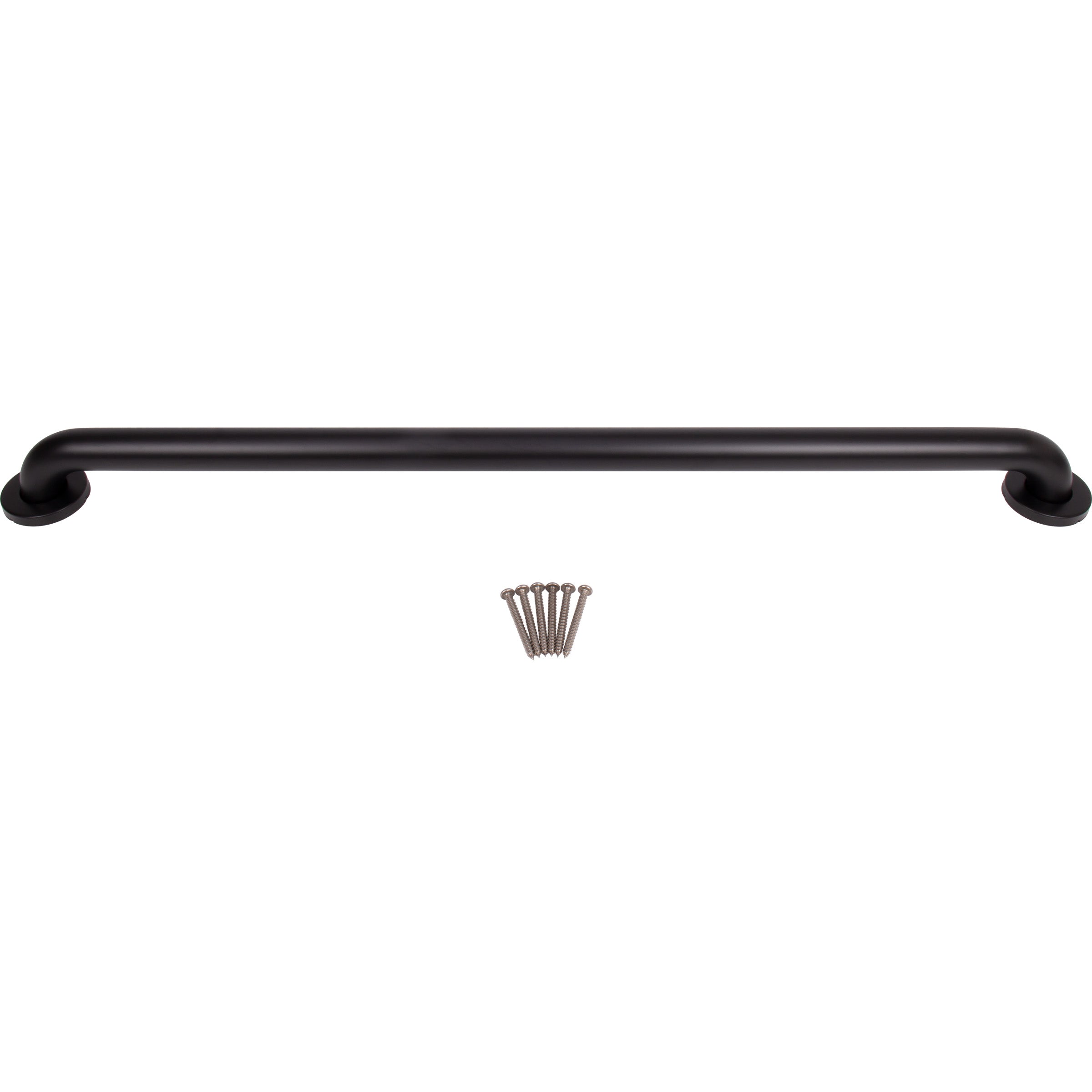 Stone Harbor Hardware Grab Bar, 36 Inches, 1-1/2" Diameter, 1-1/2" Wall Clearance, Concealed Screws, Matte Black