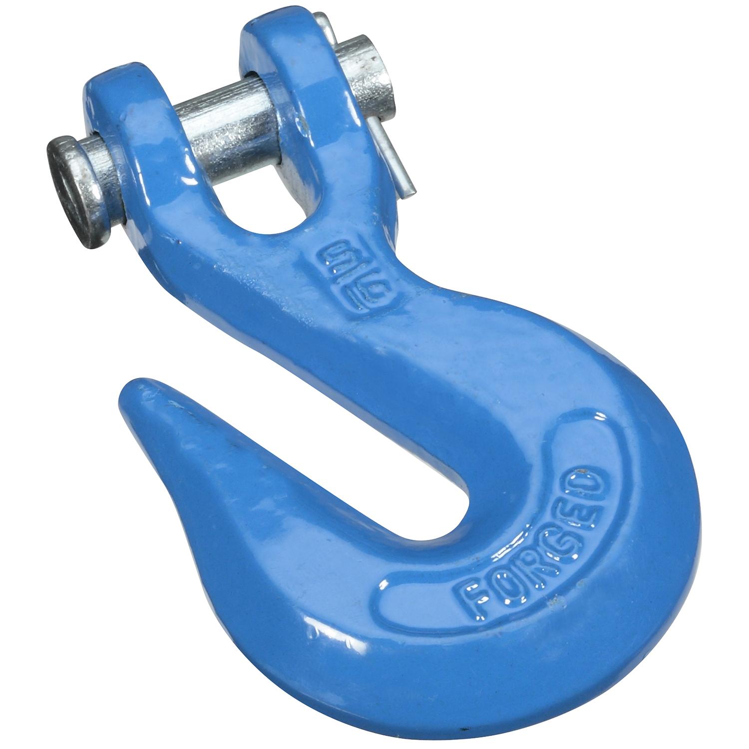 3240BC 5/16" Clevis Grab Hook Grade 43 - Blue