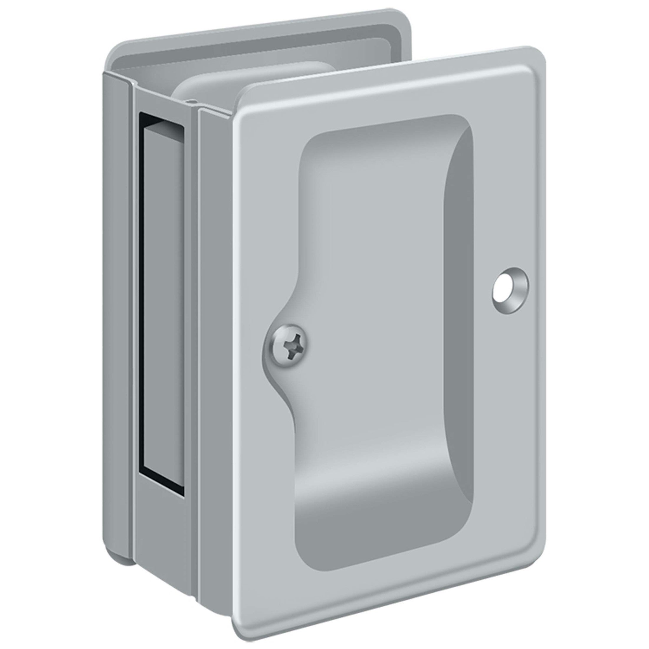 Deltana SDPA325U26D Adjustable 3 1/4-Inch x 2 1/4-Inch Passage HD Pocket Locks