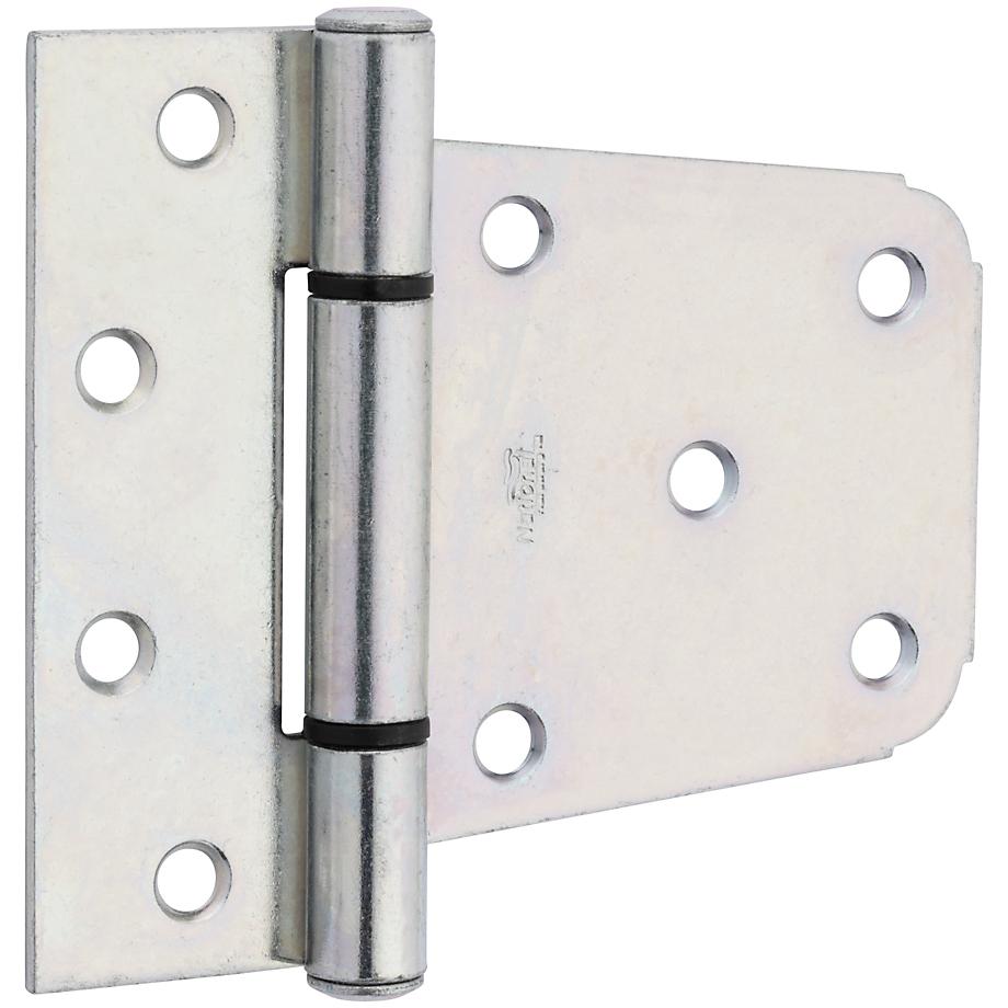V287 3-1/2" HD Gate Hinge 2/pk - Zinc Plated