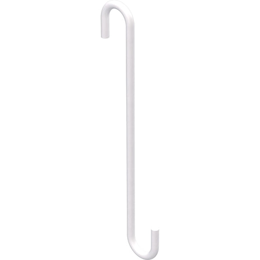 N275-519 - V2649 - 8-in Modern Large S Hook in White