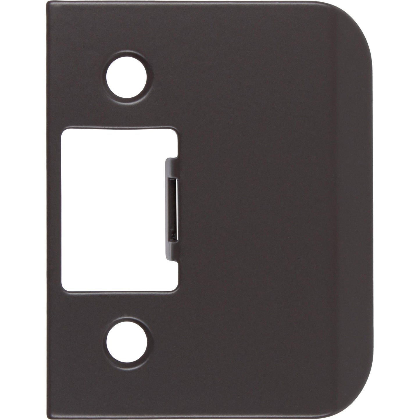 Stone Harbor Hardware Tall Square Corner Extended Lip Strike, 2-1/2" x 1-1/2", (2" Overall Length), Oil-Rubbed Bronze
