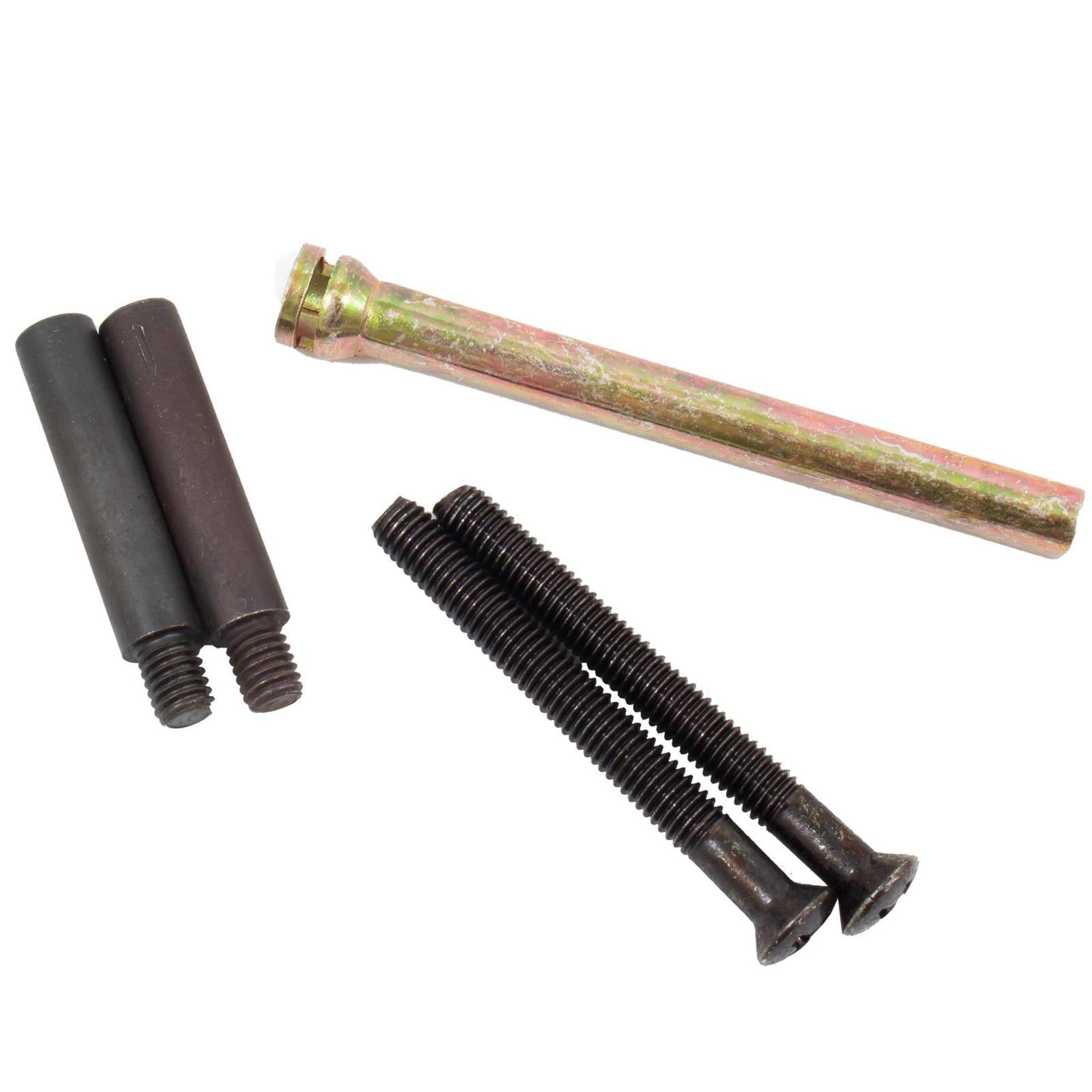 86130-001 2-1/4" Thick Door Kit 665 Deadbolt - Polished Brass