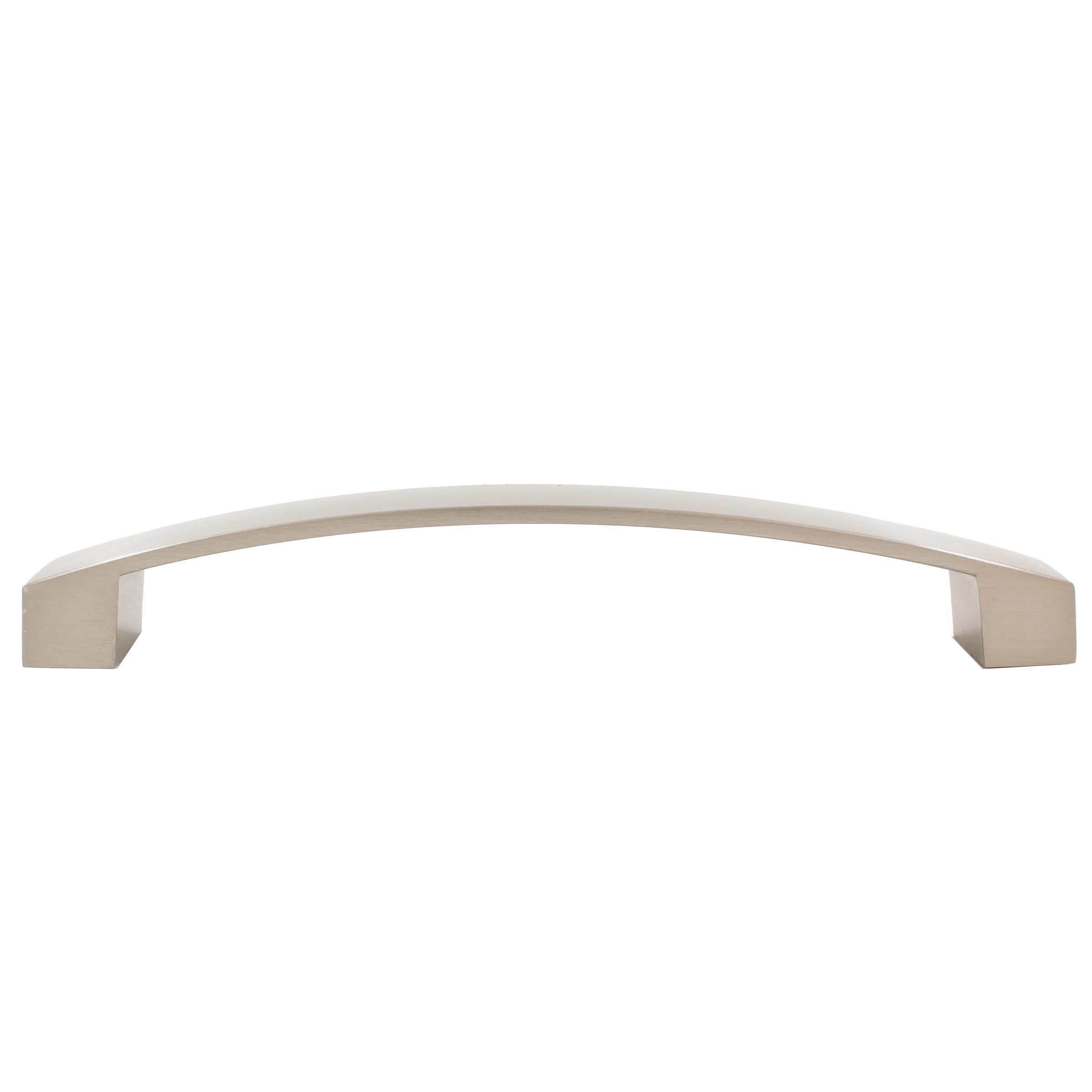 Stone Harbor Hardware Zephyr Cabinet Pull, 128 Millimeters, Satin Nickel